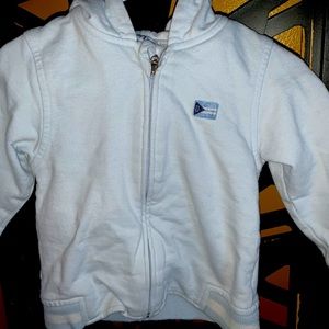 Babyboy zip up hooded sweatshirt